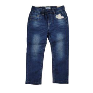 Mayoral Toddler Boys Jeans Size 3 Medium Wash Adjustable Waist Pull On NWT